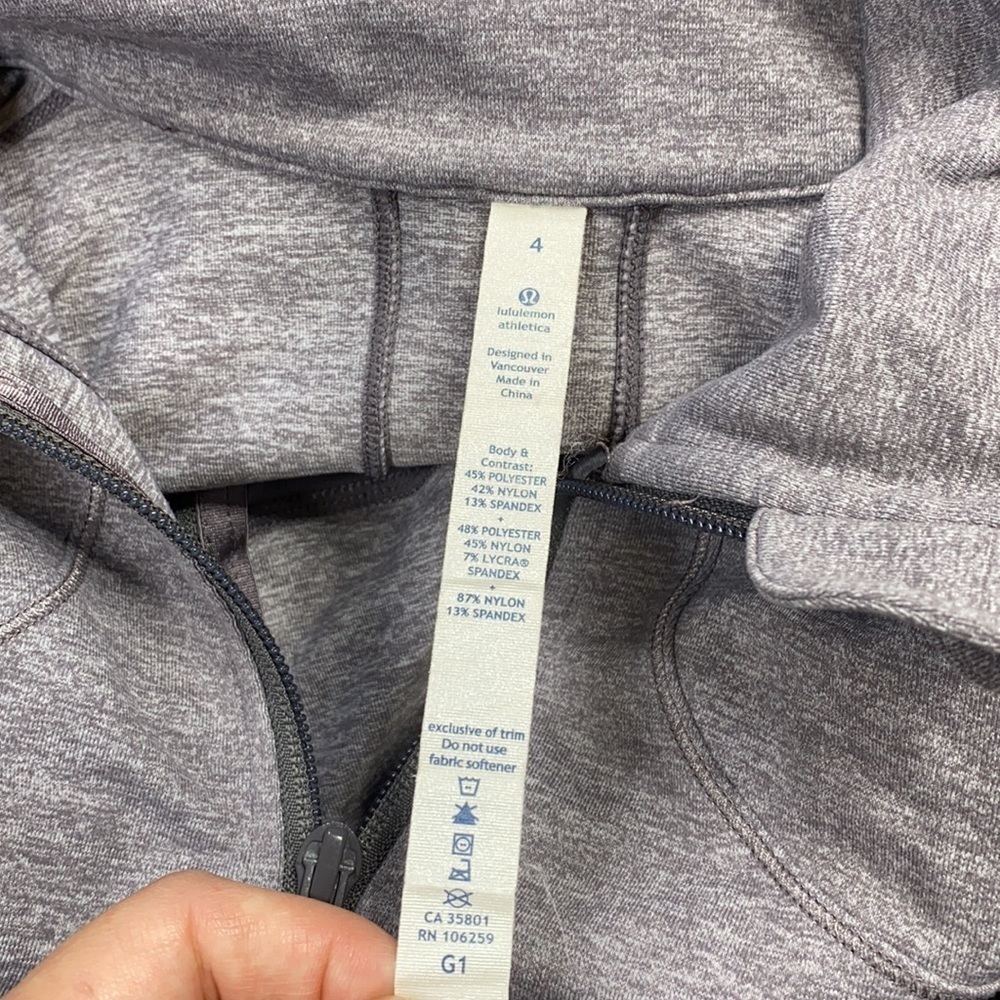 Lululemon RARE Peplum Riding Jacket Size 4 - Picture 3 of 4